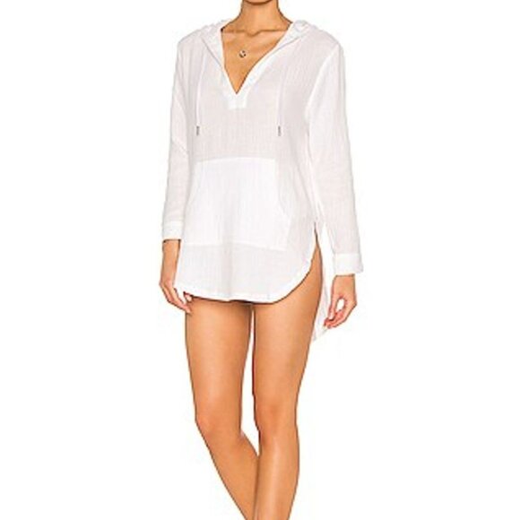 L*SPACE White Caswell Tunic size Small! - Picture 6 of 6